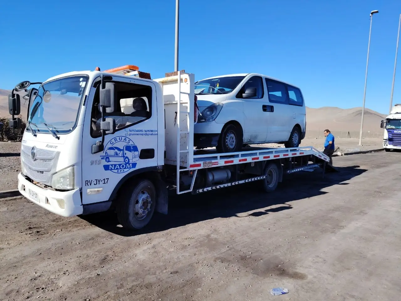 Servicio de grúas NAOM